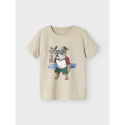 NAME IT KIDS Fuldme T-shirt - Peyote