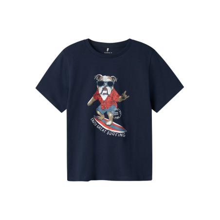 NAME IT KIDS Fuldme T-shirt - Navy Blazer
