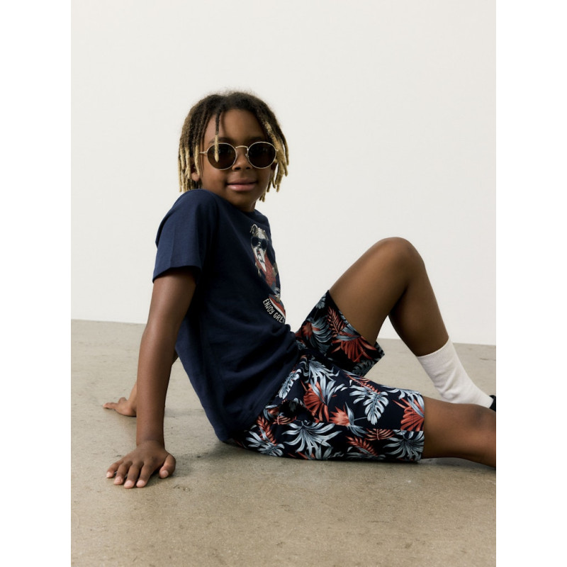 NAME IT KIDS Fuldme T-shirt - Navy Blazer