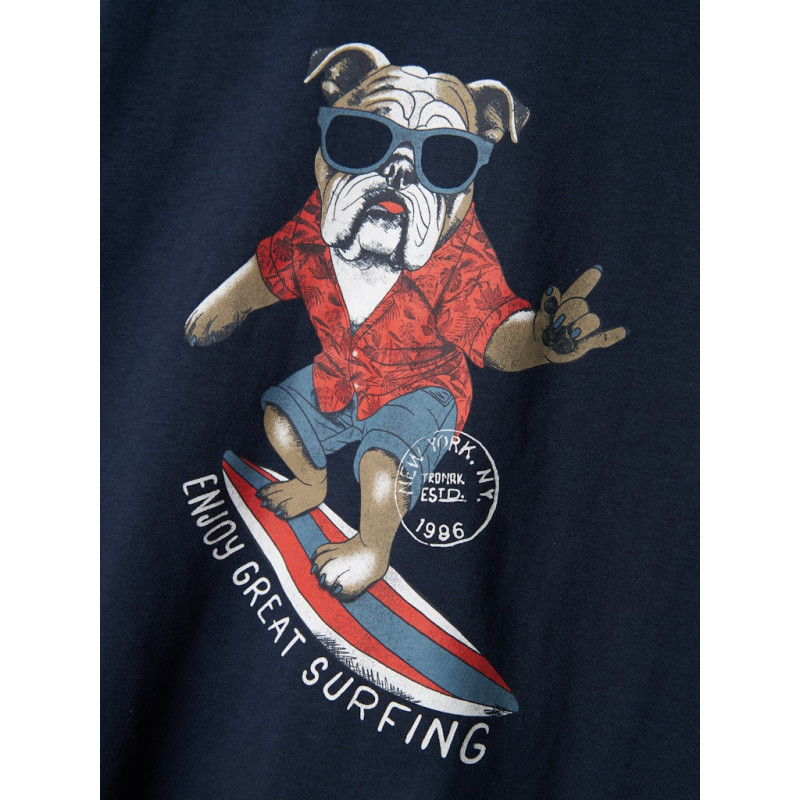 NAME IT KIDS Fuldme T-shirt - Navy Blazer