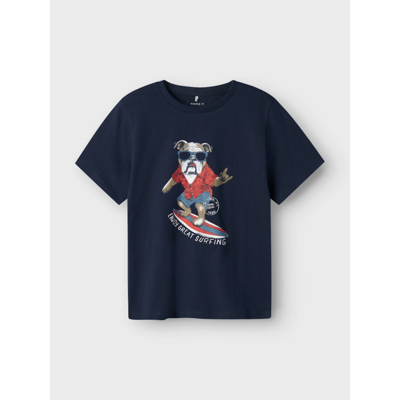NAME IT KIDS Fuldme T-shirt - Navy Blazer
