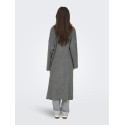 ONLY Alpha L/S Maxi Strik Cardigan - Medium Grey Melange