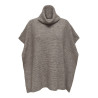 ONLY Lovisa Life Strik Poncho - Camel