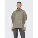 ONLY Lovisa Life Strik Poncho - Camel