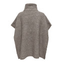 ONLY Lovisa Life Strik Poncho - Camel