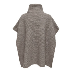 ONLY Lovisa Life Strik Poncho - Camel