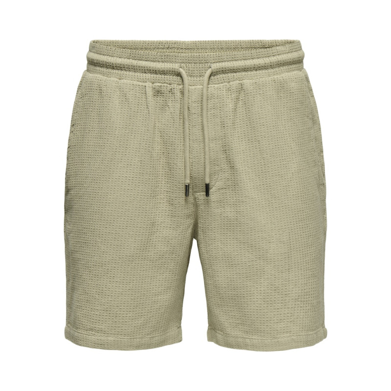 ONLY & SONS Bertil Waffle Shorts - Twill