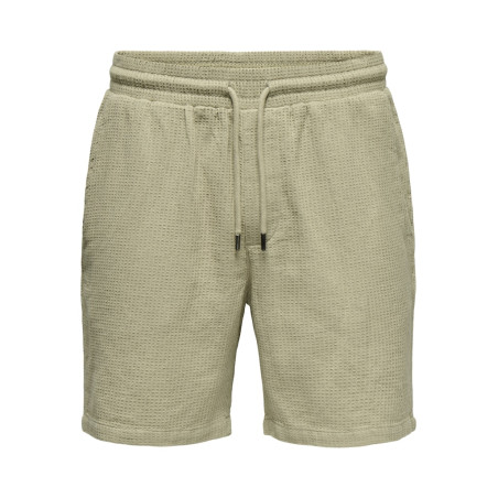 ONLY & SONS Bertil Waffle Shorts - Twill