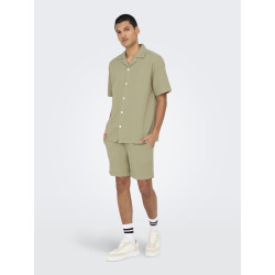 ONLY & SONS Bertil Waffle Shorts - Twill