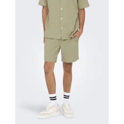 ONLY & SONS Bertil Waffle Shorts - Twill