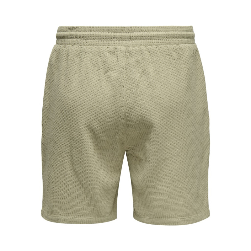 ONLY & SONS Bertil Waffle Shorts - Twill