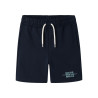 NAME IT KIDS Henlo Sweat Shorts - Dark Sapphire