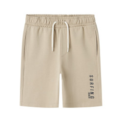 NAME IT KIDS Henlo Sweat Shorts - Island Fossil