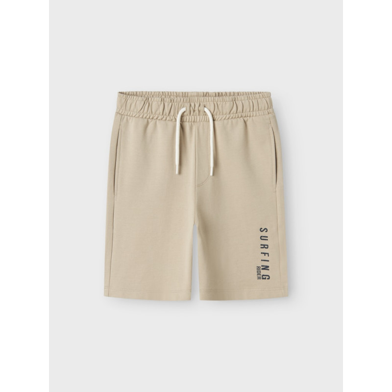 NAME IT KIDS Henlo Sweat Shorts - Island Fossil
