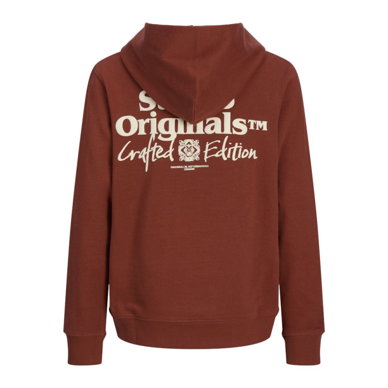 JACK & JONES JUNIOR Paros Type Hoodie - Arabian Spice