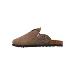 NAME IT KIDS Avery Slippers - Taupe Gray