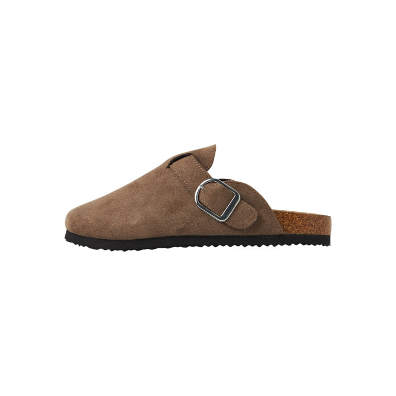 NAME IT KIDS Avery Slippers - Taupe Gray