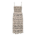JDY Bree Life S/L Smock Kjole - Cement