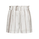 JDY Dorthea Shorts - Cloud Dancer / Shitake