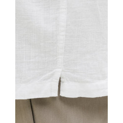 JACK & JONES ESSENTIALS Summer Resort Hør Skjorte - Hvid