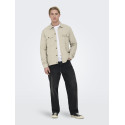 ONLY & SONS Kenneth Hør Overshirt - Silver Lining