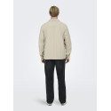 ONLY & SONS Kenneth Hør Overshirt - Silver Lining