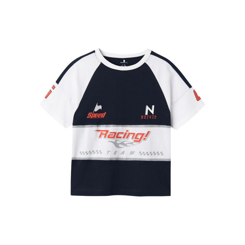 NAME IT KIDS Harli T-shirt - Navy Blazer