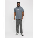 JACK & JONES PLUS - Vesterbro Tee - Stormy weather