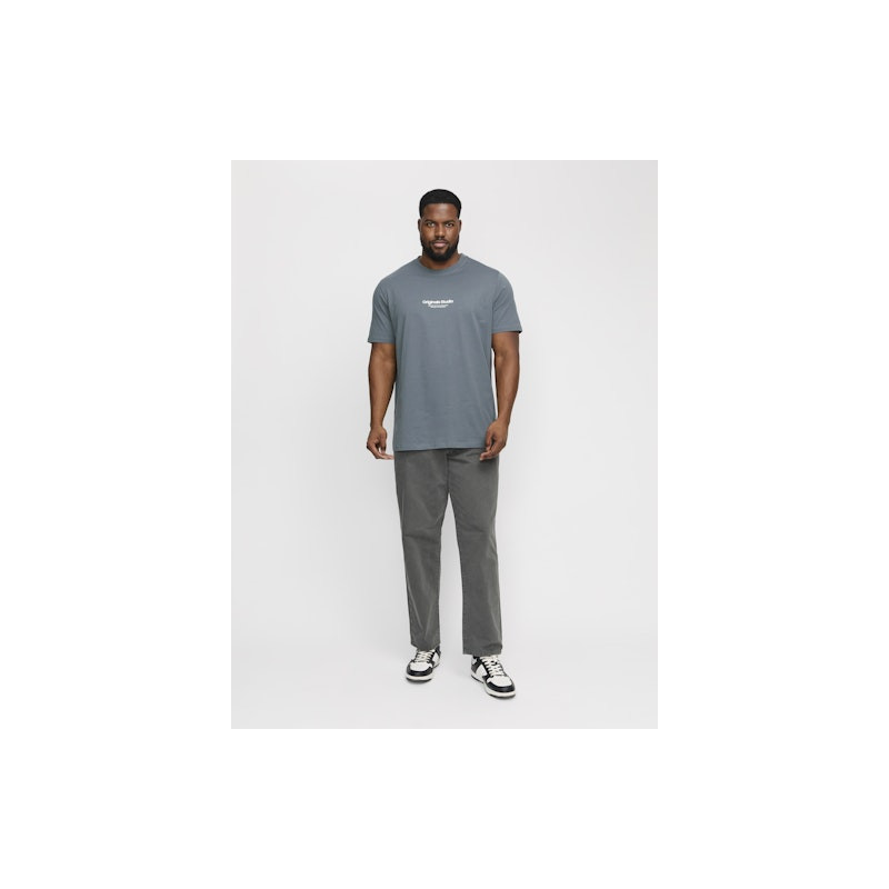 JACK & JONES PLUS - Vesterbro Tee - Stormy weather