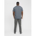 JACK & JONES PLUS - Vesterbro Tee - Stormy weather