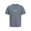 JACK & JONES PLUS - Vesterbro Tee - Stormy weather