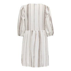 JDY Dorthea Kjole - Cloud Dancer / Shitake