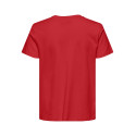 JDY Selma S/S T-shirt Med Hæklet Lomme - Mars Red