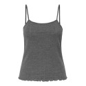 ONLY Tenna Singlet - Dark Grey Melange