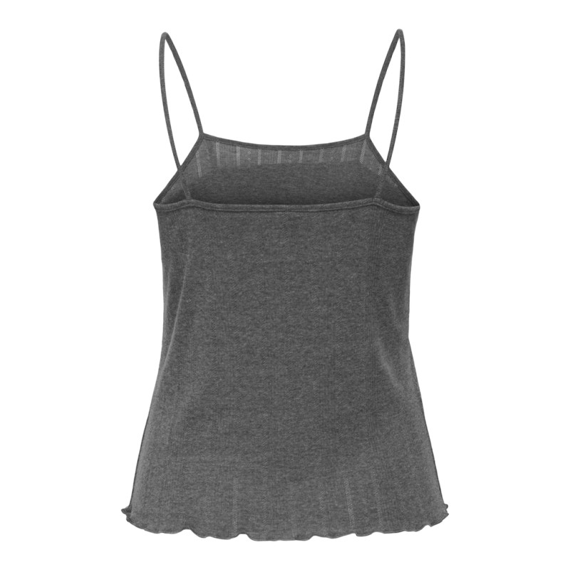 ONLY Tenna Singlet - Dark Grey Melange