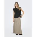 ONLY Caro Hør Maxi Nederdel - Oxford Tan