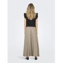 ONLY Caro Hør Maxi Nederdel - Oxford Tan