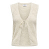 ONLY Annasofia Life Strikket Vest - Birch