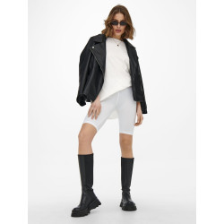 Only Life Love Cykel Shorts - Hvid