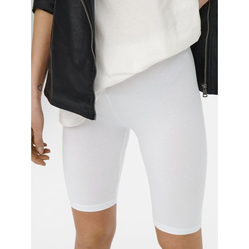 Only Life Love Cykel Shorts - Hvid