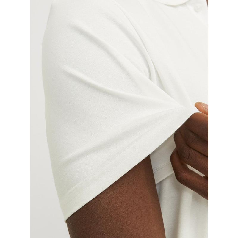 JACK & JONES PREMIUM Crodney S/S Polo - Cloud Dancer