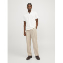JACK & JONES PREMIUM Crodney S/S Polo - Cloud Dancer