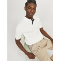 JACK & JONES PREMIUM Crodney S/S Polo - Cloud Dancer