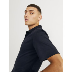 JACK & JONES PREMIUM Crodney S/S Polo - Night Sky
