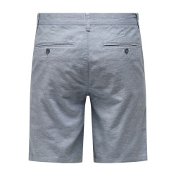 ONLY & SONS Mark 0011 Hør Shorts - Flint Stone