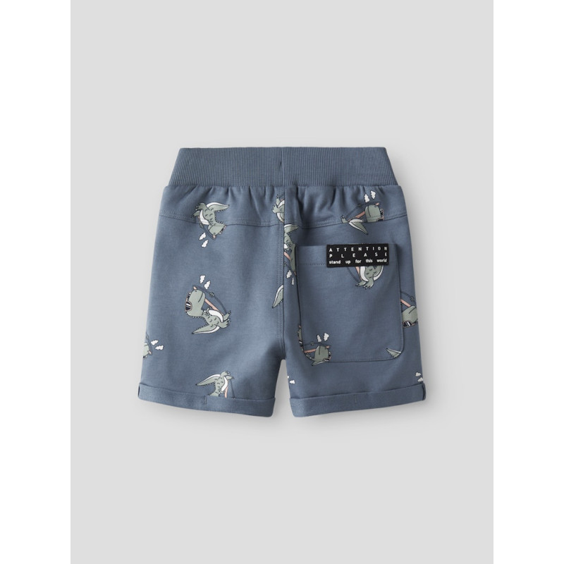 NAME IT MINI Vermo Sweat Shorts - Blue Mirage
