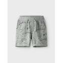 NAME IT MINI Vermo Sweat Shorts - Aqua Gray