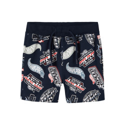 NAME IT MINI Ary Hotwheels Shorts - Navy Blazer
