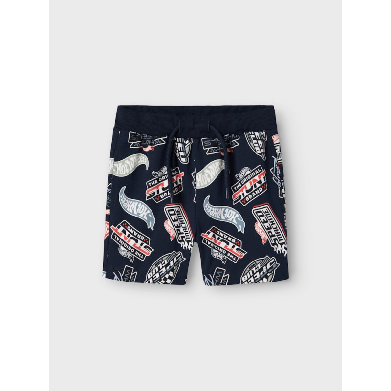 NAME IT MINI Ary Hotwheels Shorts - Navy Blazer