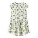 NAME IT KIDS Vigga Capsl Kjole - Bright White / Tropical
